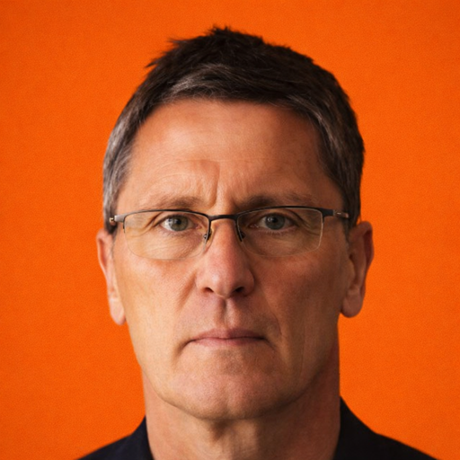 Gavin Helinksi on orange - low res